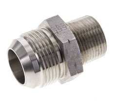 JIC Doppelnippel UN 1-7/8''-12 x 1 1/2'' NPT Edelstahl 70bar (983.5psi)