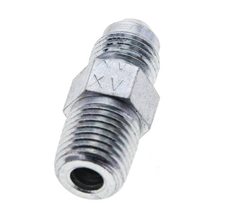 JIC Doppelnippel UN 1-5/8''-12 x 1'' NPT Edelstahl 140bar (1967.0psi)