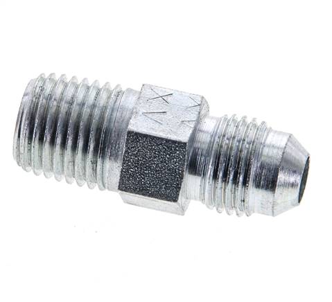 JIC Doppelnippel UN 1-5/8''-12 x 1'' NPT Edelstahl 140bar (1967.0psi)