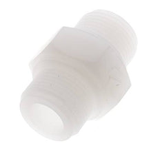 Doppelnippel G3/4'' PVDF 10bar (140,5psi) FDA 36mm Sechskant