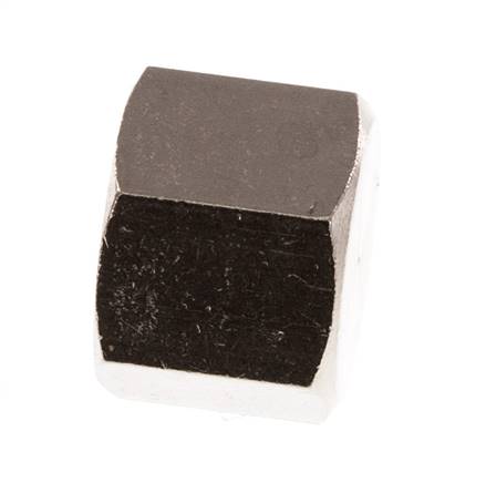 G 1/4'' Vernickelte Messing Endkappe 16 Bar [5 Stück]