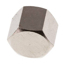 G 1/4'' Vernickelte Messing Endkappe 16 Bar [5 Stück]