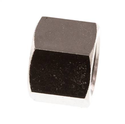 G 1/4'' Vernickelte Messing Endkappe 16 Bar [5 Stück]