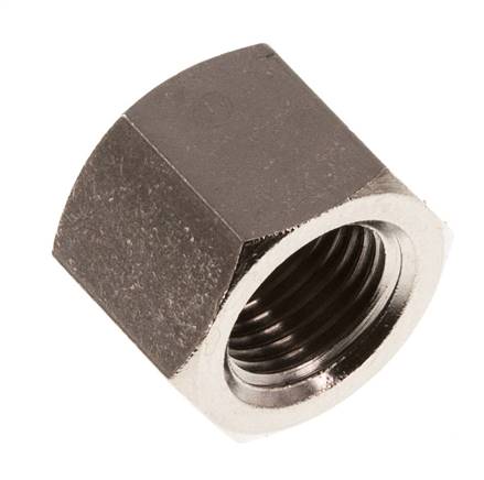 G 1/4'' Vernickelte Messing Endkappe 16 Bar [5 Stück]