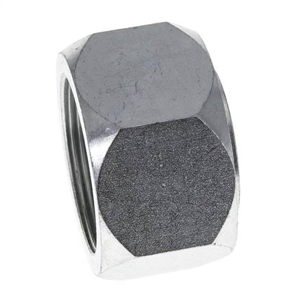 JIC-Endkappe UN 1-7/8''-12 Stahl 100bar (1405.0psi)