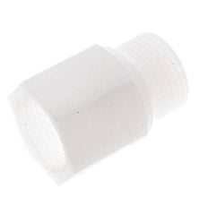 Verlängerung mit Gewinde G3/4'' Außengewinde x Innengewinde PVDF 10bar (140,5psi) FDA 32mm Sechskant