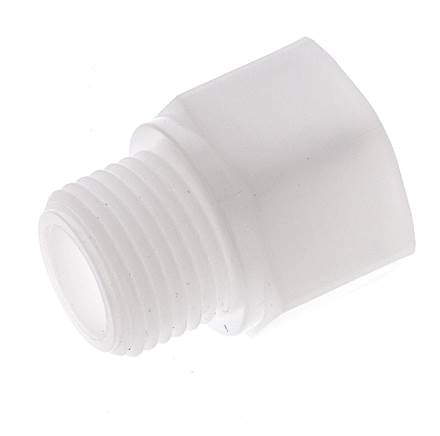 Verlängerung mit Gewinde G1/2'' Außengewinde x Innengewinde Polypropylen (pp) 10bar (140,5psi) FDA 27mm Sechskant