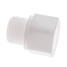 Verlängerung mit Gewinde G1/2'' Außengewinde x Innengewinde Polypropylen (pp) 10bar (140,5psi) FDA 27mm Sechskant