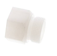 Verlängerungsgewinde G1 1/4'' Außengewinde x Innengewinde PVDF 10bar (140,5psi) FDA 50mm Sechskant