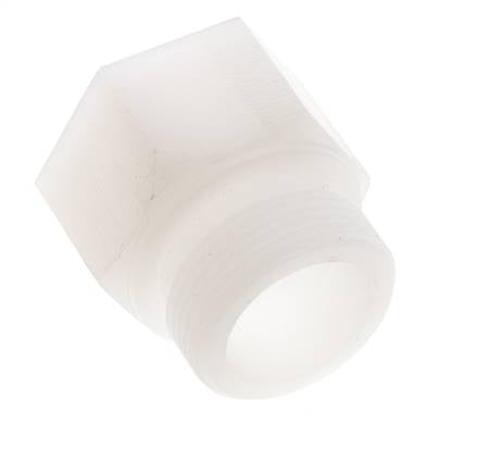 Verlängerungsgewinde G1 1/4'' Außengewinde x Innengewinde PVDF 10bar (140,5psi) FDA 50mm Sechskant