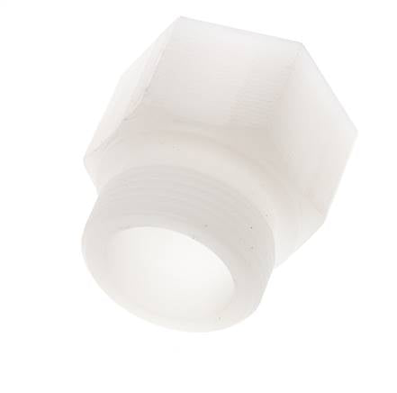 Verlängerungsgewinde G1 1/4'' Außengewinde x Innengewinde PVDF 10bar (140,5psi) FDA 50mm Sechskant