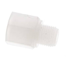Verlängerung mit Gewinde G1/8'' Außengewinde x Innengewinde PVDF 10bar (140,5psi) FDA 14mm Sechskant