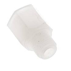 Verlängerung mit Gewinde G1/8'' Außengewinde x Innengewinde PVDF 10bar (140,5psi) FDA 14mm Sechskant
