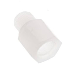 Verlängerung mit Gewinde G1/8'' Außengewinde x Innengewinde PVDF 10bar (140,5psi) FDA 14mm Sechskant
