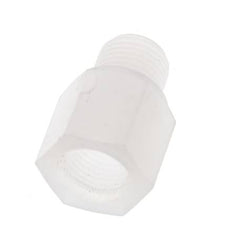 Verlängerung mit Gewinde G1/8'' Außengewinde x Innengewinde PVDF 10bar (140,5psi) FDA 14mm Sechskant