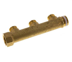 G 3/4'' x 3xG 1/2'' F/M/M Verteilerrohre aus Messing 10 Bar