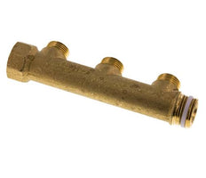 G 3/4'' x 3xG 1/2'' F/M/M Verteilerrohre aus Messing 10 Bar
