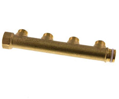 G 3/4'' x 4xG 1/2'' F/M/M Verteilerrohre aus Messing 10 Bar