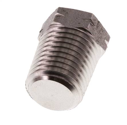 1/4'' NPT Außengewinde Edelstahl Verschlussstopfen mit Außensechskant 275 bar