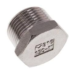 Stecker R1'' Edelstahl mit Außensechskant 16bar (224.8psi)