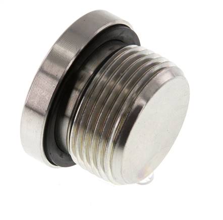 Stopfen M24 X 1.5 Stahl NBR mit Innensechskant 400bar (5620.0psi)