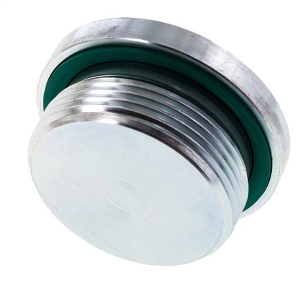 Stopfen M42 X 2 Stahl FKM mit Innensechskant 250bar (3512.5psi)