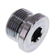 Stecker M22 X 1.5 Stahl FKM mit Innensechskant 400bar (5620.0psi) [2 Stück]