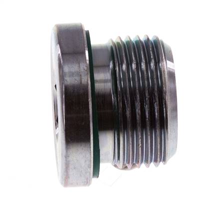 Stecker M22 X 1.5 Stahl FKM mit Innensechskant 400bar (5620.0psi) [2 Stück]