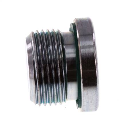 Stecker M22 X 1.5 Stahl FKM mit Innensechskant 400bar (5620.0psi) [2 Stück]