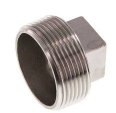Stopfen R1 1/2'' Edelstahl mit Außenvierkant 16bar (224.8psi)