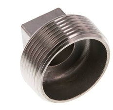 Stopfen R1 1/2'' Edelstahl mit Außenvierkant 16bar (224.8psi)