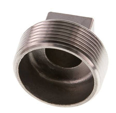 Stopfen R1 1/2'' Edelstahl mit Außenvierkant 16bar (224.8psi)