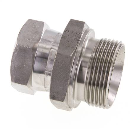 G 1'' x G 1 1/4'' F/M Reduzierstück aus Edelstahl 150 Bar - Hydraulik