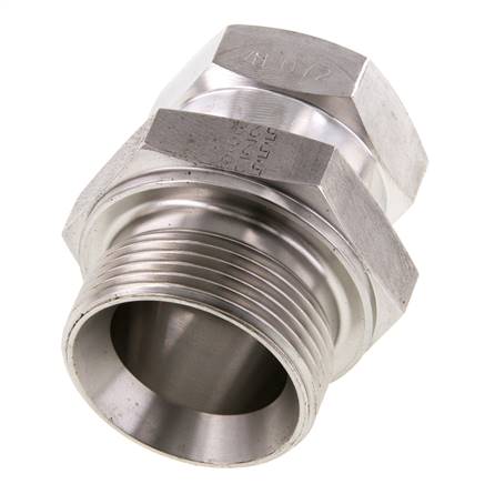 G 1'' x G 1 1/4'' F/M Reduzierstück aus Edelstahl 150 Bar - Hydraulik
