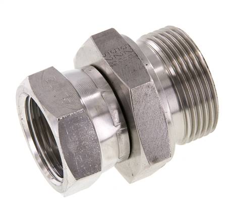 G 1'' x G 1 1/4'' F/M Reduzierstück aus Edelstahl 150 Bar - Hydraulik