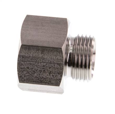 G 1/2'' x G 3/8'' F/M Reduzierring aus Edelstahl 40 bar