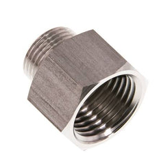 G 1/2'' x G 3/8'' F/M Reduzierring aus Edelstahl 40 bar