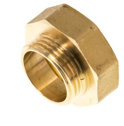 G 1 1/4'' x G 1'' F/M Reduzierring aus Messing 16 bar