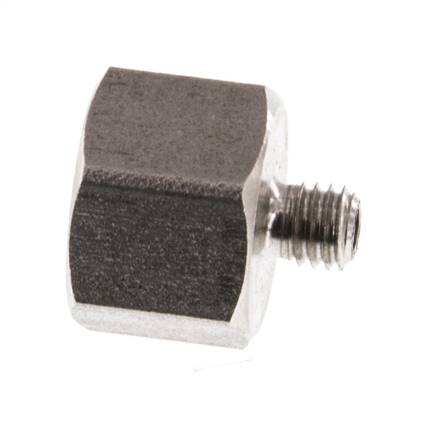 G 1/8'' x M5 F/M Reduzierring aus Edelstahl 40 bar