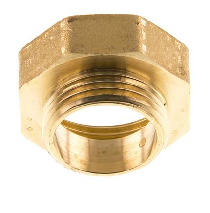 G 1 1/4'' x G 1'' F/M Reduzierring aus Messing 16 bar