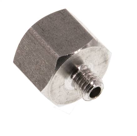 G 1/8'' x M5 F/M Reduzierring aus Edelstahl 40 bar