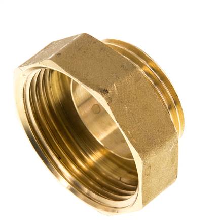 G 1 1/4'' x G 1'' F/M Reduzierring aus Messing 16 bar