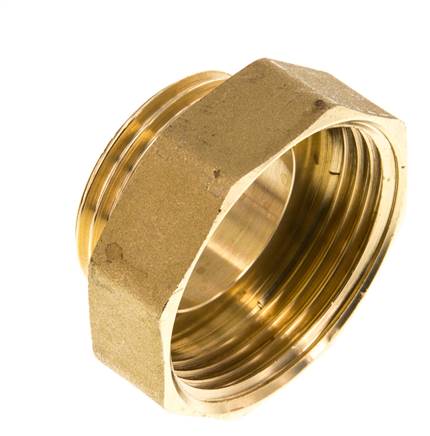 G 1 1/4'' x G 1'' F/M Reduzierring aus Messing 16 bar