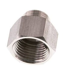 G 1/2'' x G 3/8'' F/M Reduzierring aus Edelstahl 40 bar