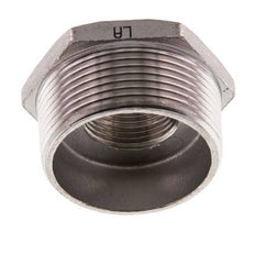 R 1 1/2'' x Rp 1/4'' M/F Reduzierring aus Edelstahl 16 bar