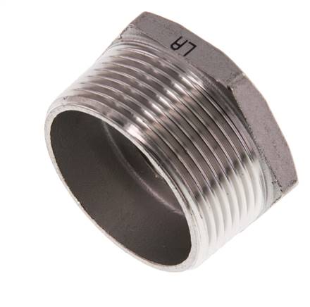 R 1 1/2'' x Rp 1/4'' M/F Reduzierring aus Edelstahl 16 bar