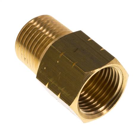 1/2'' NPT x G 1/2'' M/F Reduzierring aus Messing 16 bar - Hydraulik