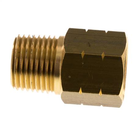 1/2'' NPT x G 1/2'' M/F Reduzierring aus Messing 16 bar - Hydraulik