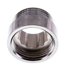 G 3/4'' F/M Verchromte Messingverlängerung DIN 3523 - 10 mm [2 Stück]
