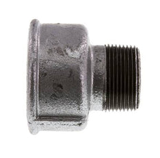 R 1 1/4'' x Rp 2'' M/F Verzinktes Gusseisen Reduzierring 25 Bar